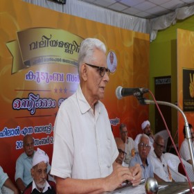 Adv. TK Hamsa inaugurating the formal function